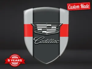 Cadillac Adesivi Parabrezza su Misura Tuning Lusso Regolabili ST